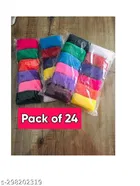 Polyester Hair Bands for Women, Pack of 24 