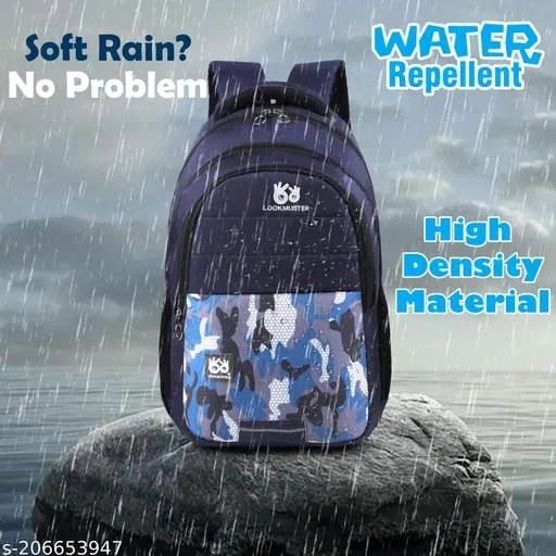 Nylon Backpack for Men & Women, Blue