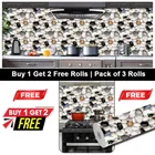 Vinyl Wallpaper for Kitchen Wall 