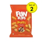 Fun Flips Masala Puff 2X63 g 