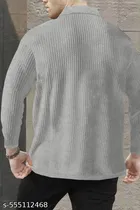 Cotton Blend T-shirt for Men, Grey 