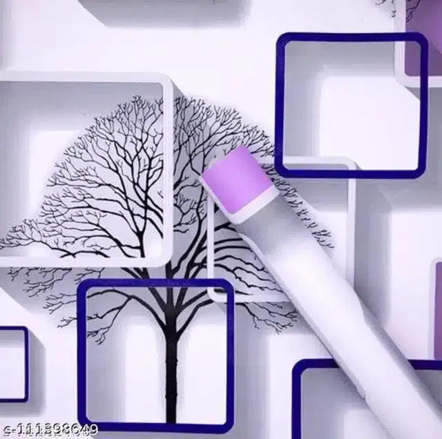 PVC Wallpaper for Home (Purple, 45x500 cm)