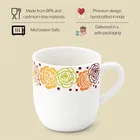 Ceramic Tea & Coffee Cup, White, Pack of 6 