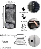 KANUSHI Industries® 1Pc Fridge Cover/Refrigerator top cover for Top with 6 Utility Pockets+1 pc cylinder cover+1 pc handle 