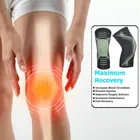 Cotton Elastic Pain Relief Knee Support Sleeves 