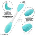 Silicone Face Mask Brush Beauty Tool Soft Silicone Exfoliating Facial Brush Mud Body Mask applicator  
