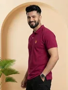 Solid Polo T-shirt for Men 