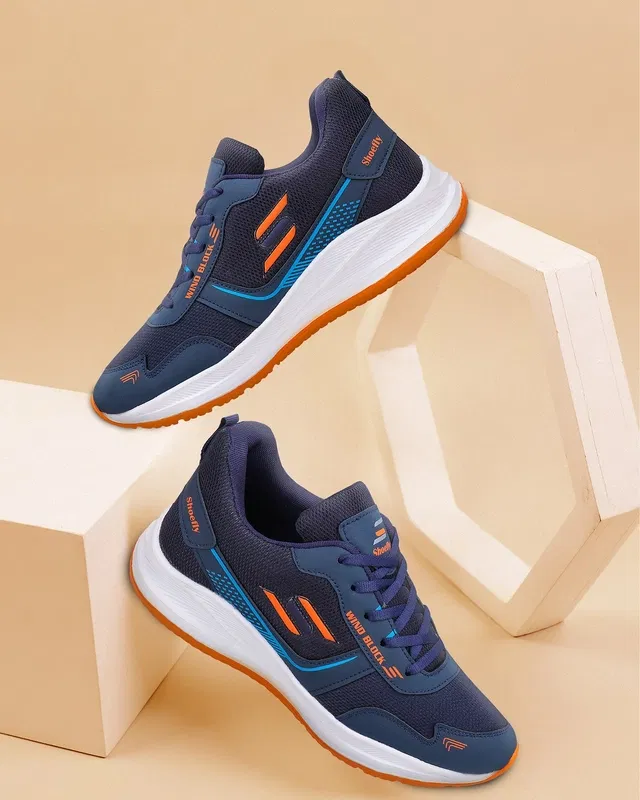 Sports Shoes for Men (Navy Blue, 6)