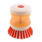 Kitchen Sink Brush with Soap Dispenser | Dish Cleaning Brush 
