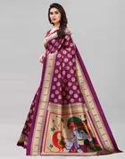 SVB प्रिंटेड साड़ी फॉर वीमेन 