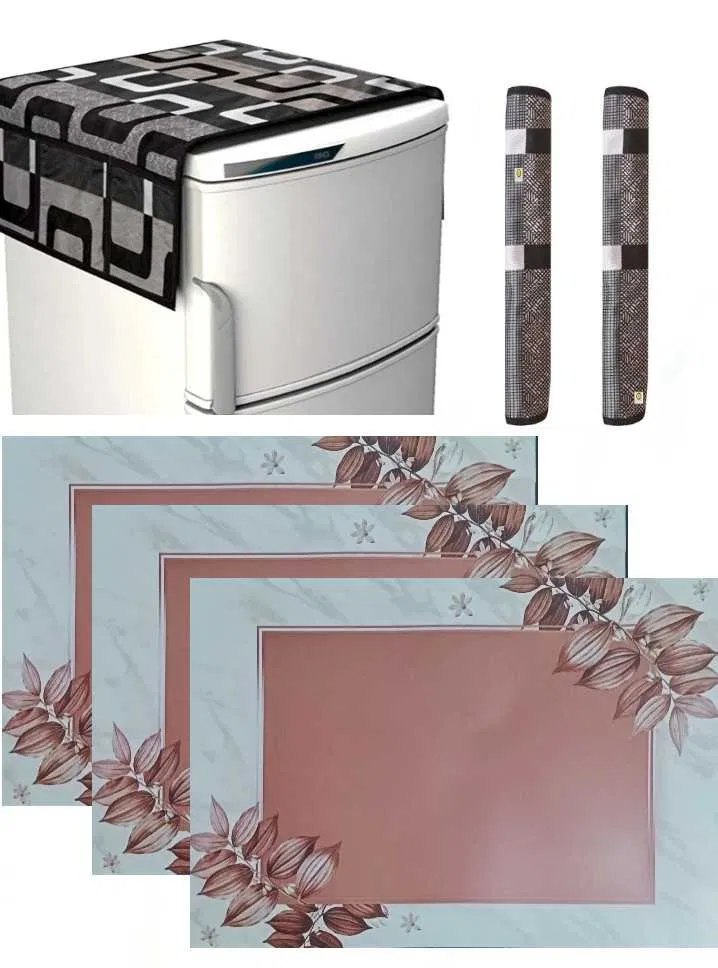 Refrigerator Covers (Black) (A-97)