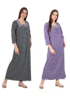 Woolen Hosiery Nighty for Women 