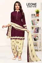 यशिका अन्स्टिच क्रेप सलवार सूट मटेरियल 