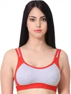Cotton Blend Non Padded Bra for Women 