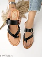 Shoetopia Flat Black Size 6.0