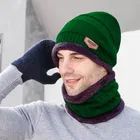 Woolen Cap with Neck Warmer for Men & Women 