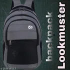 Nylon Backpack for Men & Women, Grey