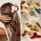 Fur Hair Clutcher for Women & Girls 