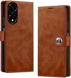 Itel P661N Artificial Leather Mobile Flip Cover 