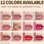 Liquid Lipstick for Women, Multicolor, Pack of 12