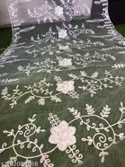 Embroidered Jaipuri Net 
