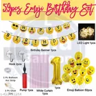 59 Pcs 1st Birthday Decoration Kit Girls & Boy, Multicolour, Set of 1
