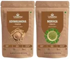 Vedaartha Moringa Leaf & Ashwagandha Powder, Pack of 2 