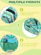 Canvas Backpack Bag, Green