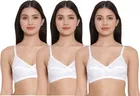 Cotton Blend Non Padded Bra for Women 