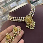Zircon Gold-plated Necklace Set for Women 
