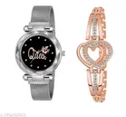 Analog Watch with Bracelet for Women 