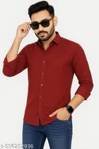Polycotton Solid Shirts for Men, Multicolor 