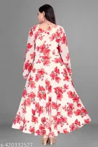 Georgette Printed Gown for Women 