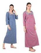 Woolen Hosiery Nighty for Women 