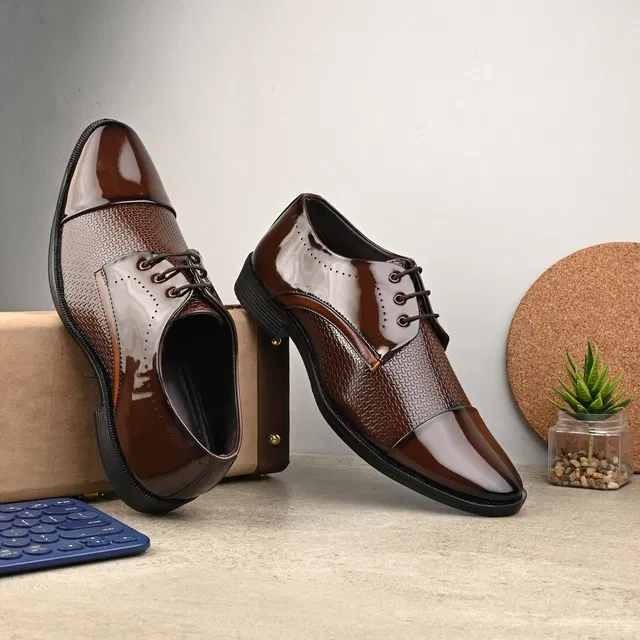 Formal Shoes for Men, Brown (9)