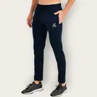 Lycra Nylon Logo Printed Track Pant for Men 
