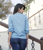 Rayon Printed Top for Women 