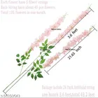 Polyester Artificial Hanging Flower Garlands 