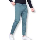 Lycra Solid Track Pant for Men 