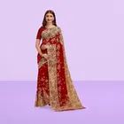 Georgette Printed Saree for Women 