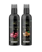 Desi Crew Pure Red Onion Oil & Jojoba Oil For Skin, Body & Hair Care 