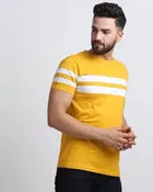 Round Neck Striped T-Shirt for Men 