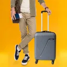 Safari Magnum Trolley Bag, 20 Inch, Dark Grey