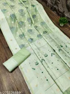 Cotton Zari Woven Saree for Women 