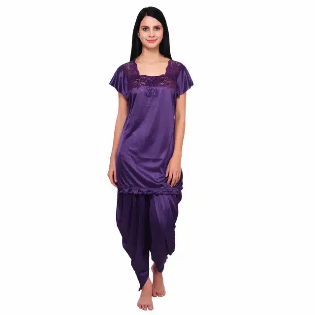 Nightdress for Women (Purple)