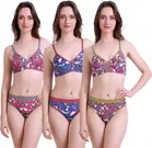 Cotton Blend Lingerie Set for Women 