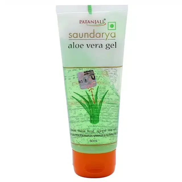 पतंजलि सौंदर्य एलो वेरा फेस जैल 60 ml