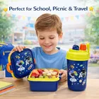 Space Lunch Box with Sipper