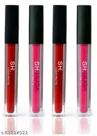Liquid Lipstick for Women, Multicolor, Pack of 4