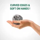 Scotch Brite Stainless Steel Scrubber Ball -Pack of 1